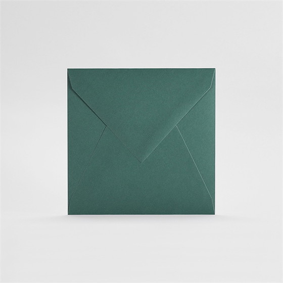 Enveloppe verte petit carré
