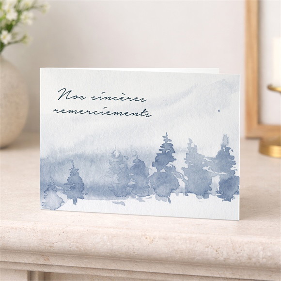 Remerciement décès A Jamais réf.N42145