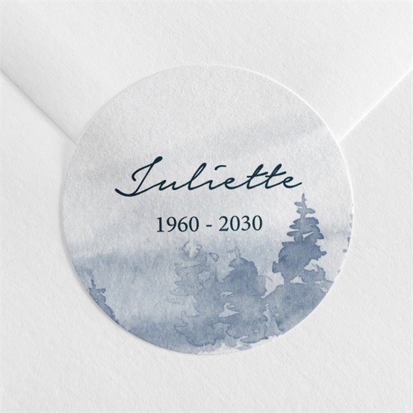 Stickers décès A Jamais réf.N3601564