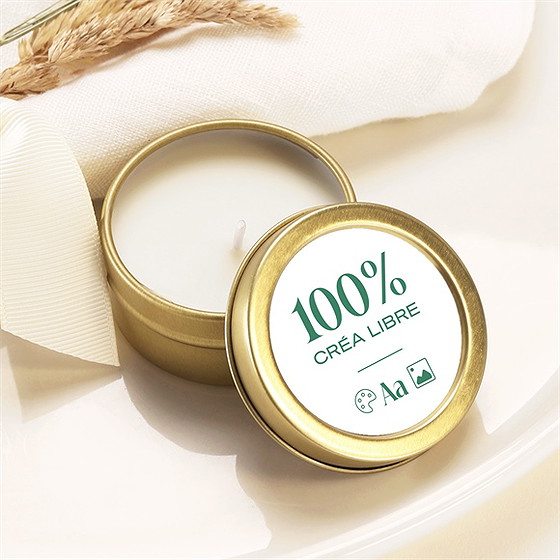 Bougie baptême accordéon baptême vierge