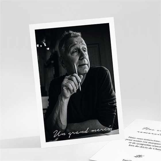 Remerciement décès pour toi