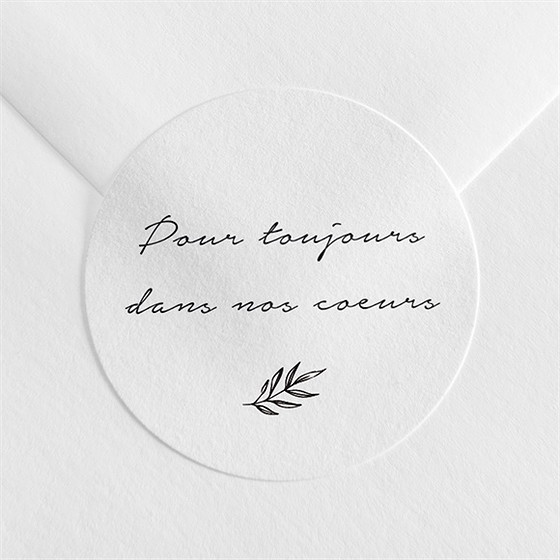 Stickers décès pour toi