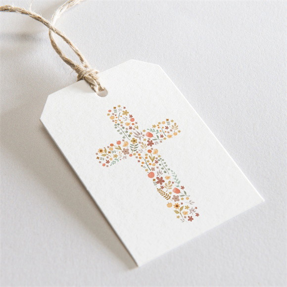 Etiquette communion Tout est Grâce réf.N291579