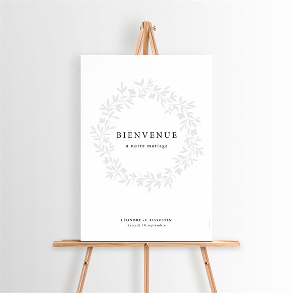 Panneau bienvenue Sublime réf.N260127