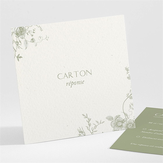 Carton réponse mariage arbre de vie