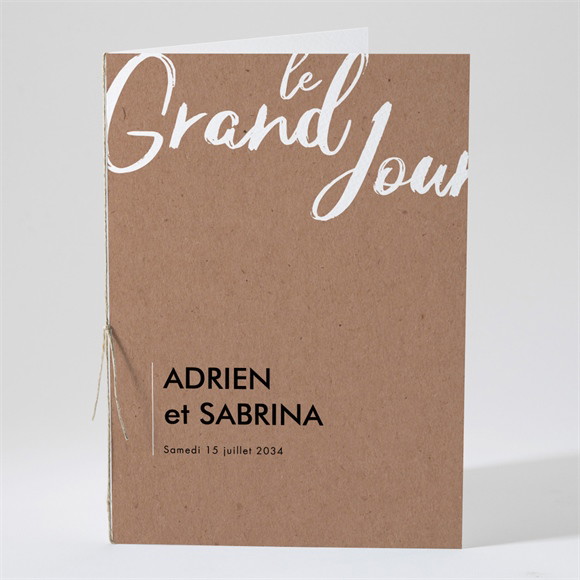 Livret de messe mariage Pur Kraft réf.N491403