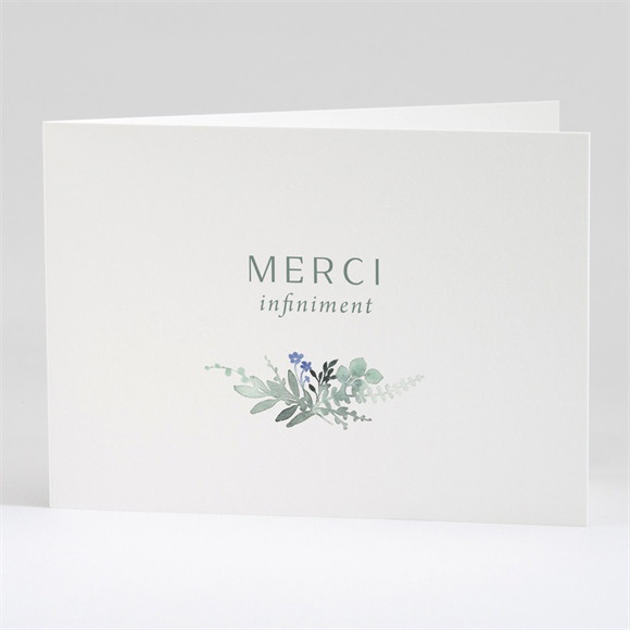 Remerciement décès Bel Apaisement plié réf.N42147