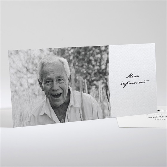 Remerciement décès citation eternelle paysage