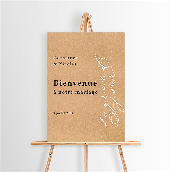 Panneau bienvenue photomaton