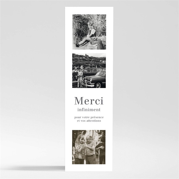 Remerciement décès Memento Marque-page réf.N200541