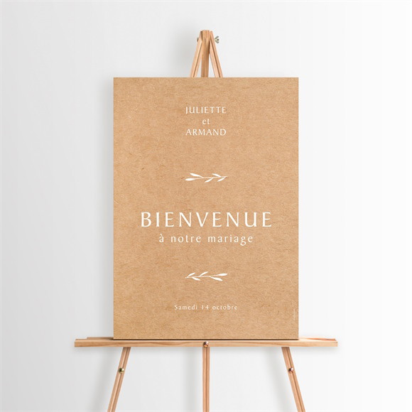 Panneau bienvenue Bohème écolo réf.N260143