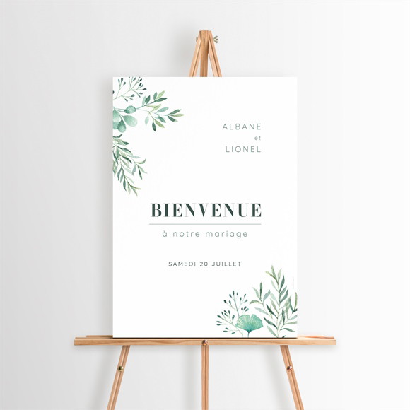 Panneau bienvenue Let Love grow ! réf.N260147