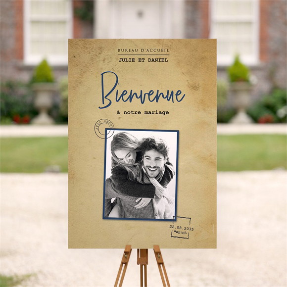 Panneau bienvenue Notre Télégramme réf.N260149