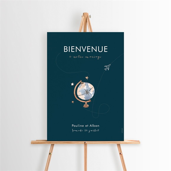 Panneau bienvenue Notre Passeport réf.N260151