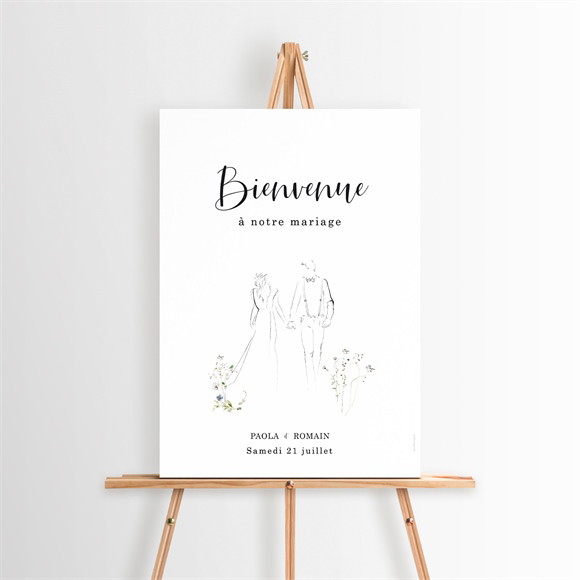 Panneau bienvenue Complicité réf.N260155