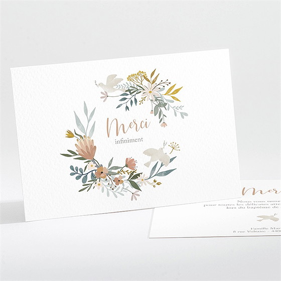 Remerciement baptême la jungle