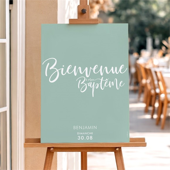 Panneau bienvenue Jeu de mots réf.N260174