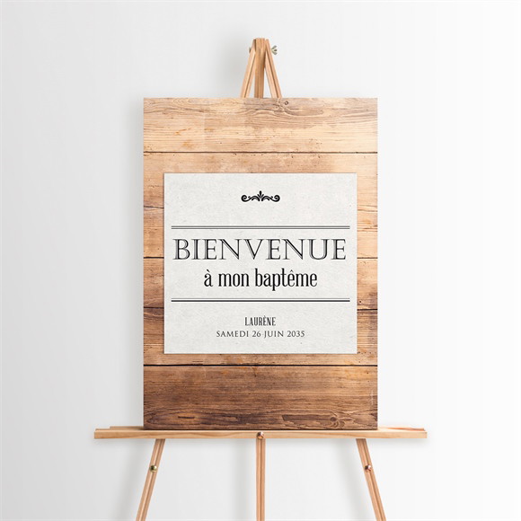 Panneau bienvenue Maison du baptême ! réf.N260178