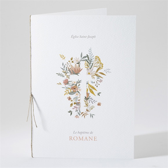 Livret de messe baptême Tout en Joie réf.N491410