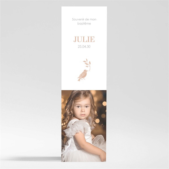 Signet baptême Mes Petits Oiseaux réf.N200553