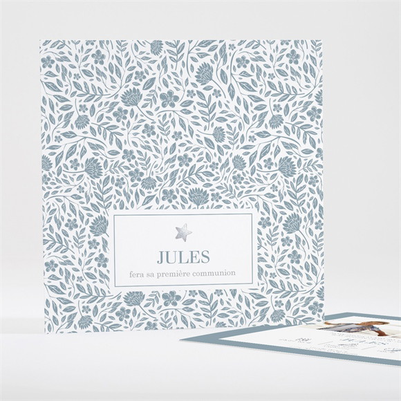 Faire-part communion Transcendance dorure réf.N351449