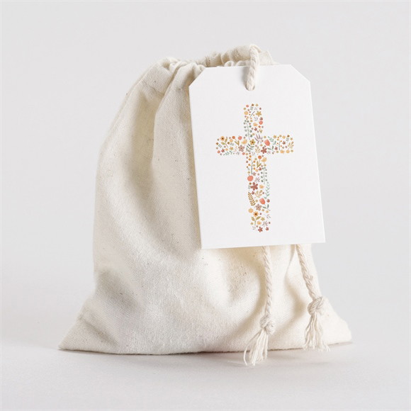 Pochon baptême Florilège réf.N291638