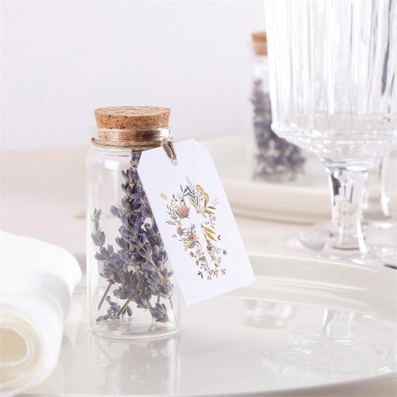 Mignonette baptême Tout en Joie étiquette réf.N291639