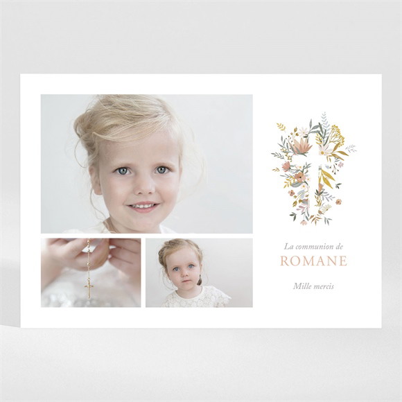 Remerciement communion Foi Fervente réf.N110264