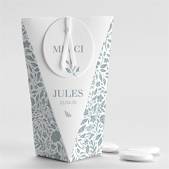 Boîte de dragées communion transcendance étui