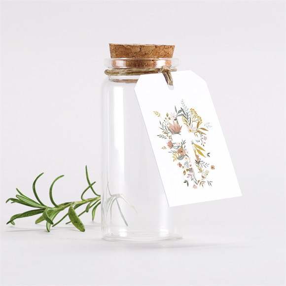 Mignonette communion Foi Fervente Étiquette réf.N291646