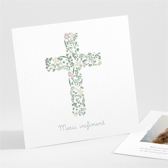 Remerciement communion Printanier réf.N301469