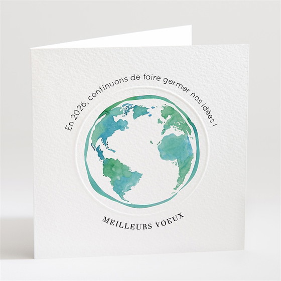 Carte de voeux terre