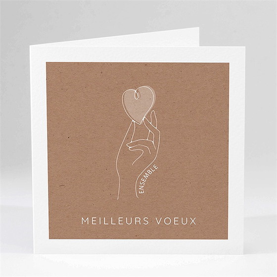 Carte de voeux solidaire