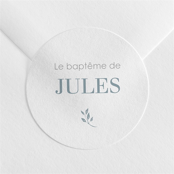 Sticker baptême jour divin