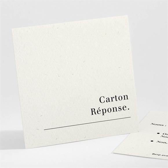 Carton réponse mariage Absolument réf.N301474