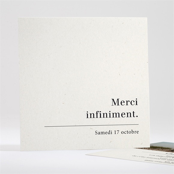 Remerciement mariage Absolument réf.N351471