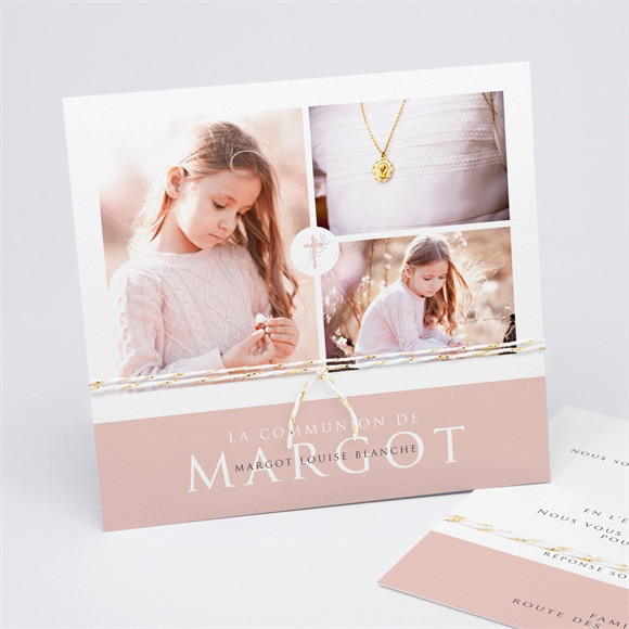 Faire-part communion Jour de Grâce réf.N311289