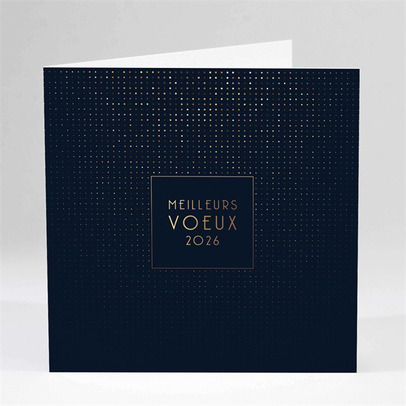 Carte de voeux Scintillante réf.N451493
