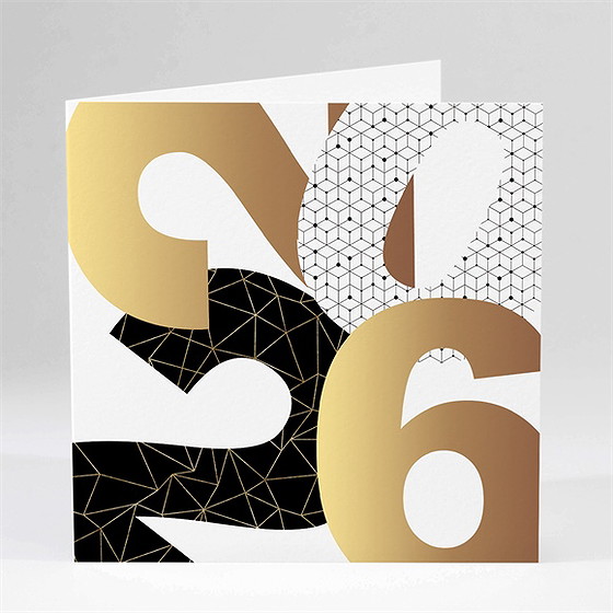 Carte de voeux création graphique