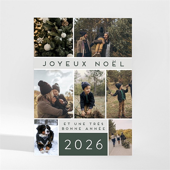 Carte de voeux voeux vintage magnet