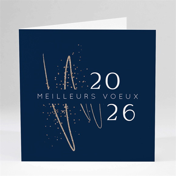 Carte de voeux Trait graphique réf.N451510