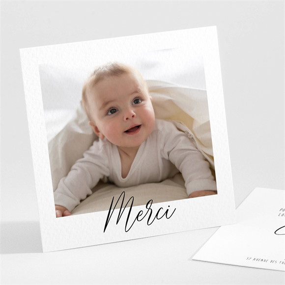 Remerciement naissance Petit Chéri réf.N301498