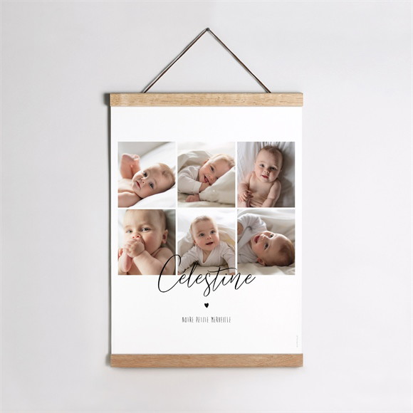 Affiche naissance Petit Chéri réf.N260208