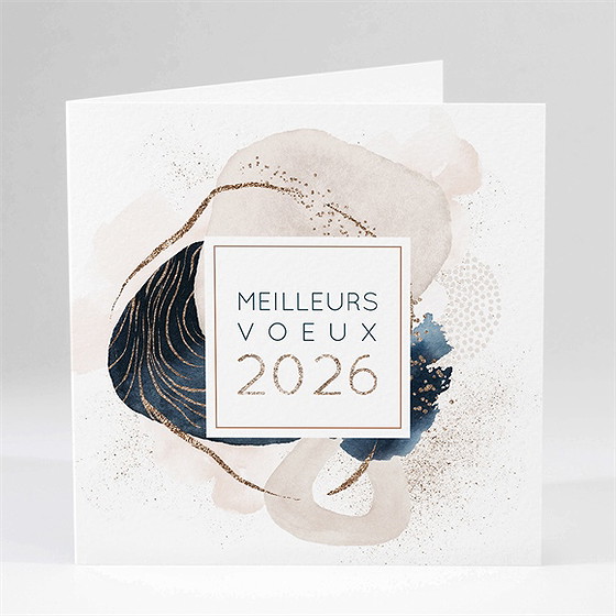 Carte de voeux design inspiration