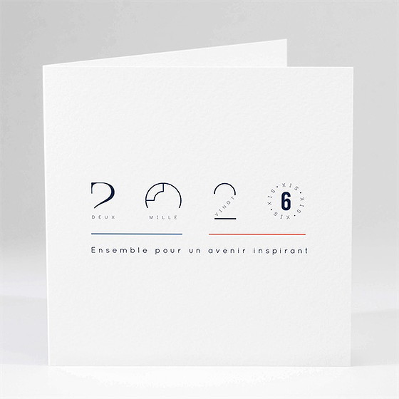 Carte de voeux mairie voeux