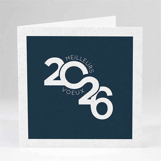 Carte de voeux moderne