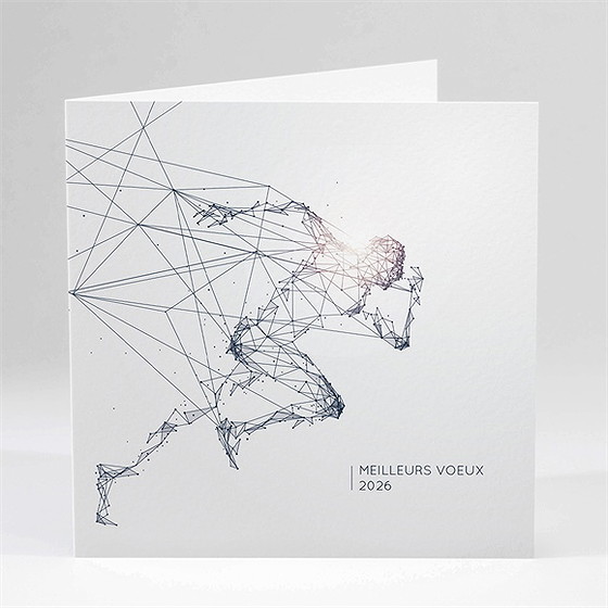 Carte de voeux corps humain