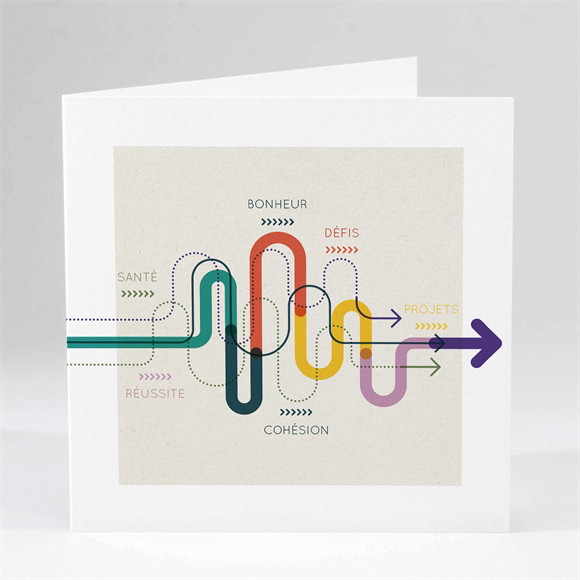 Carte de voeux Transport réf.N451544