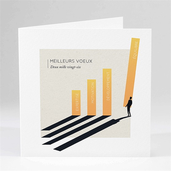 Carte de voeux finance