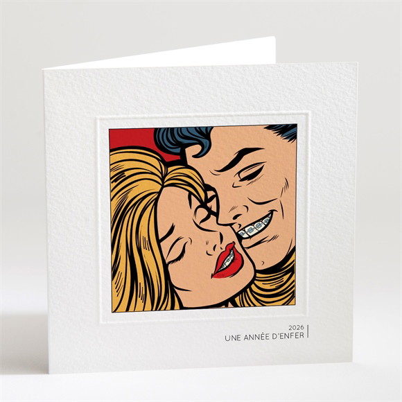 Carte de voeux Orthodontiste réf.N451547